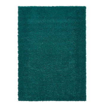 Jewel Green Super Soft Shaggy Luxury Floor Rug 5cm Long Pile